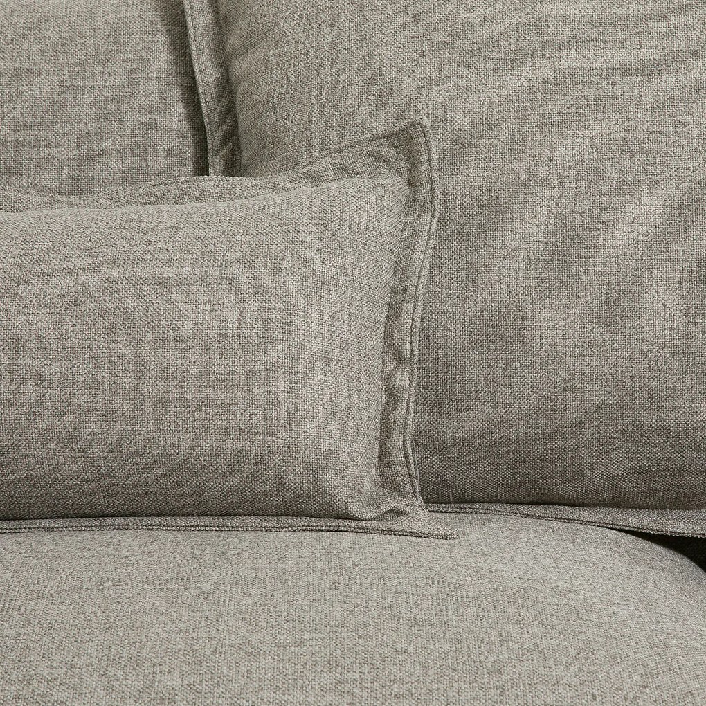 4-zits hoekbank in polyester, ODNA
