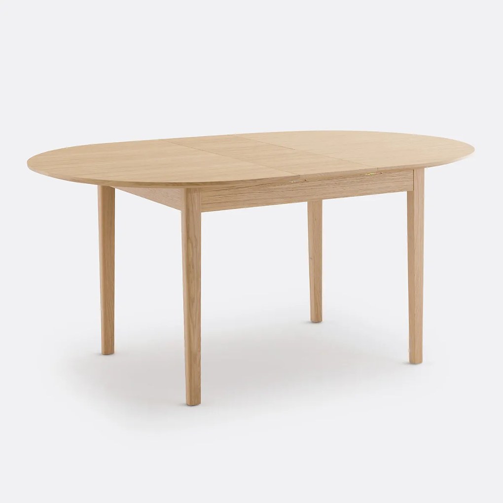 Tafel met verlengstuk, 4/6 personen, Wapong