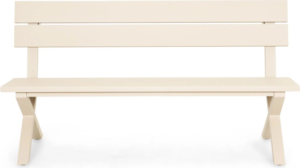 Tuinbank  aluminium 160 cm Aluminium Zand/Beige  Presto Crosano