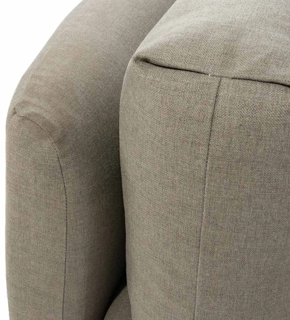 4 Seasons Outdoor Yara draaibare loungestoel met frame van RVS en geborsteld teak * Sale *    houtkleur weerbestendig