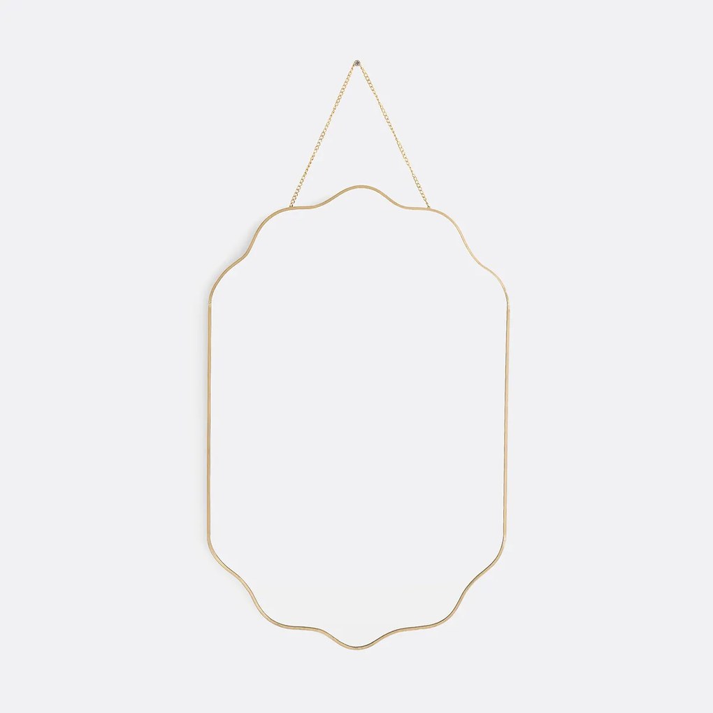 Spiegel in messing 35 x 55 cm, Uyova