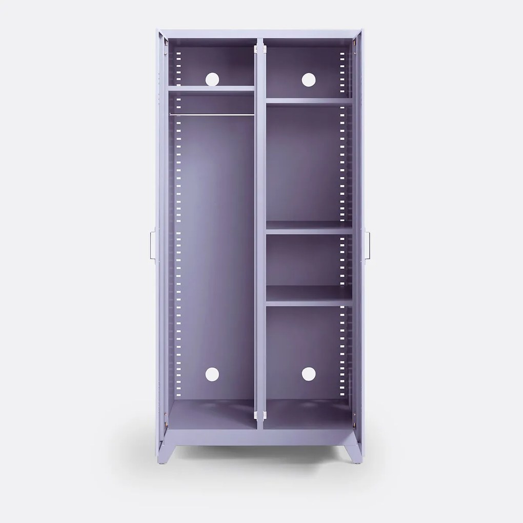 Metalen kast, 2 deuren, Hiba