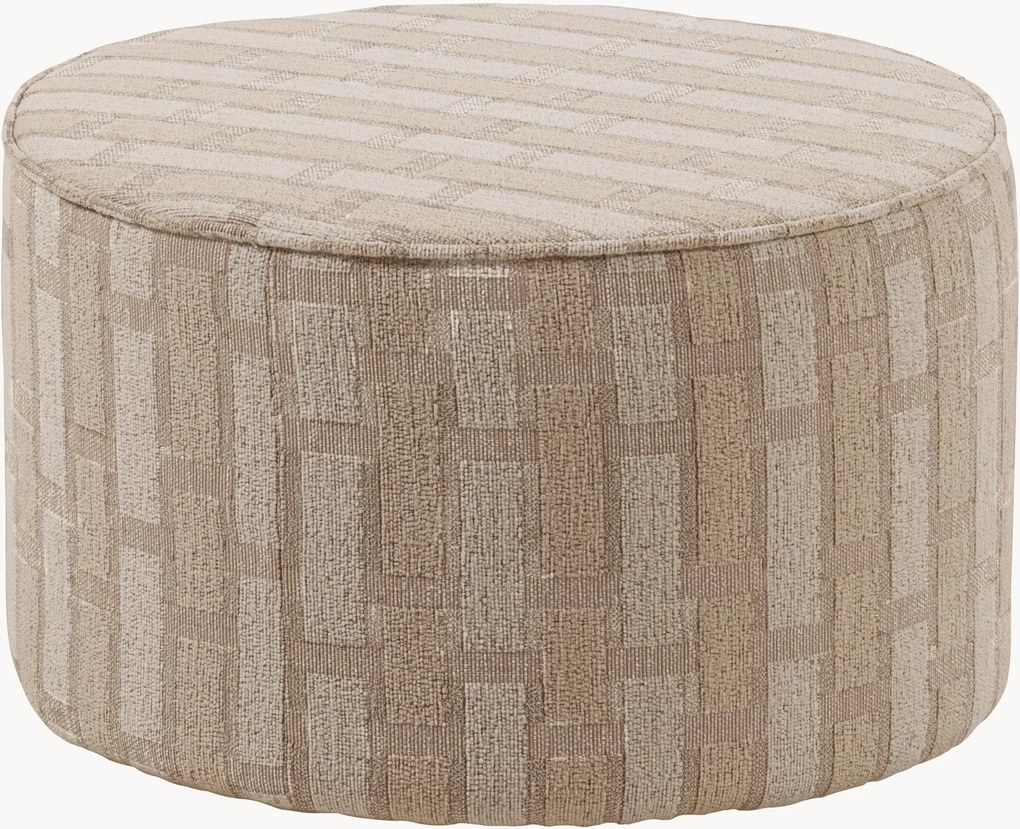 Chenille poef Sarli