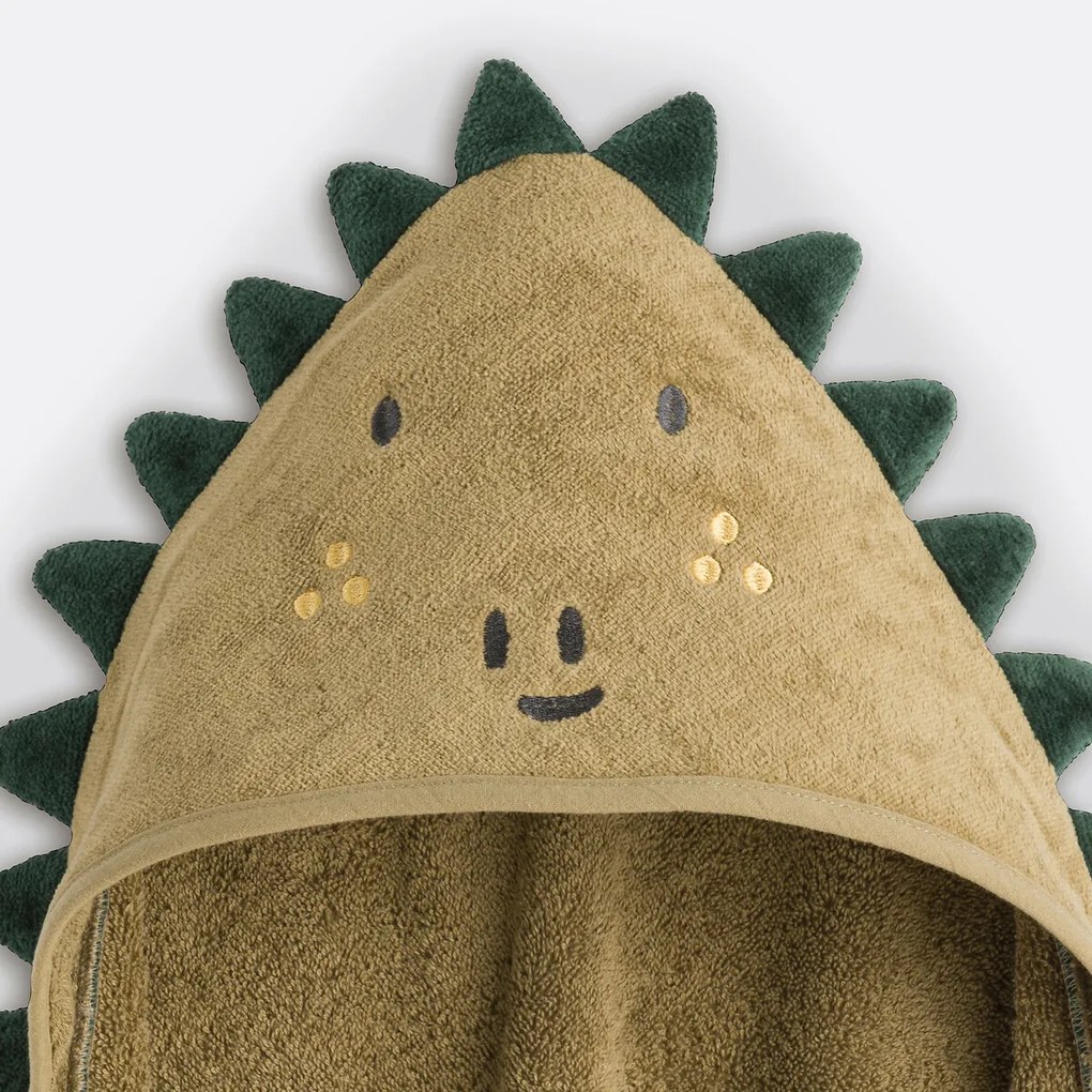 Badcape voor baby in biologisch katoen 400 g/m2, Zabou