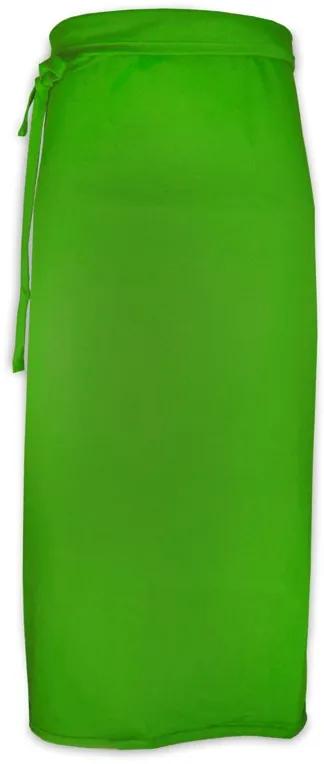 Long Bistro Schort Lime Groen 90x100cm