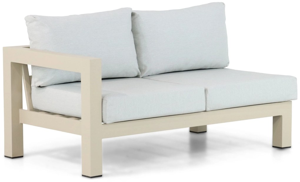 Hoek loungeset 5 personen Aluminium Taupe Lifestyle Garden Furniture Luca
