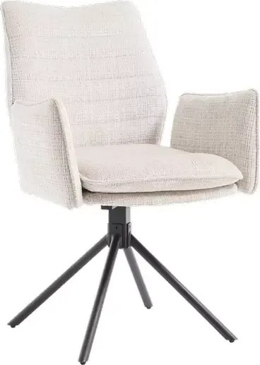 Benoa Tim Cremona 02 - Lichtbeige - Eetkamerstoel