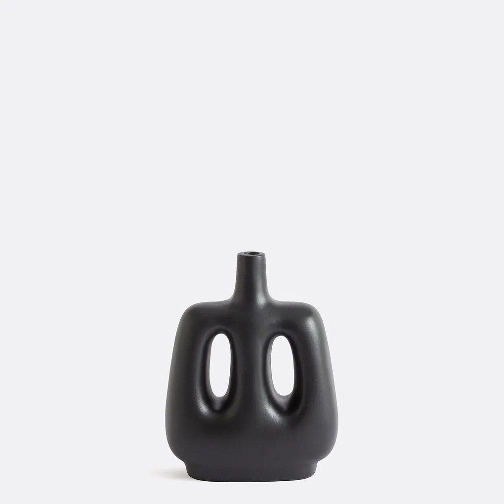 Decoratieve vaas in aardewerk H30,5 cm, Mayala