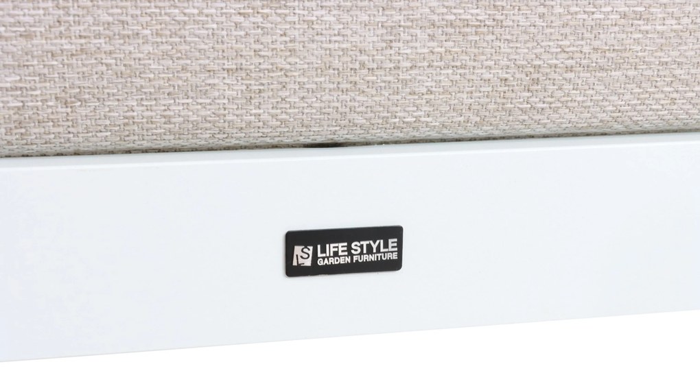 Tuinstoel Aluminium Wit Lifestyle Garden Furniture Luca