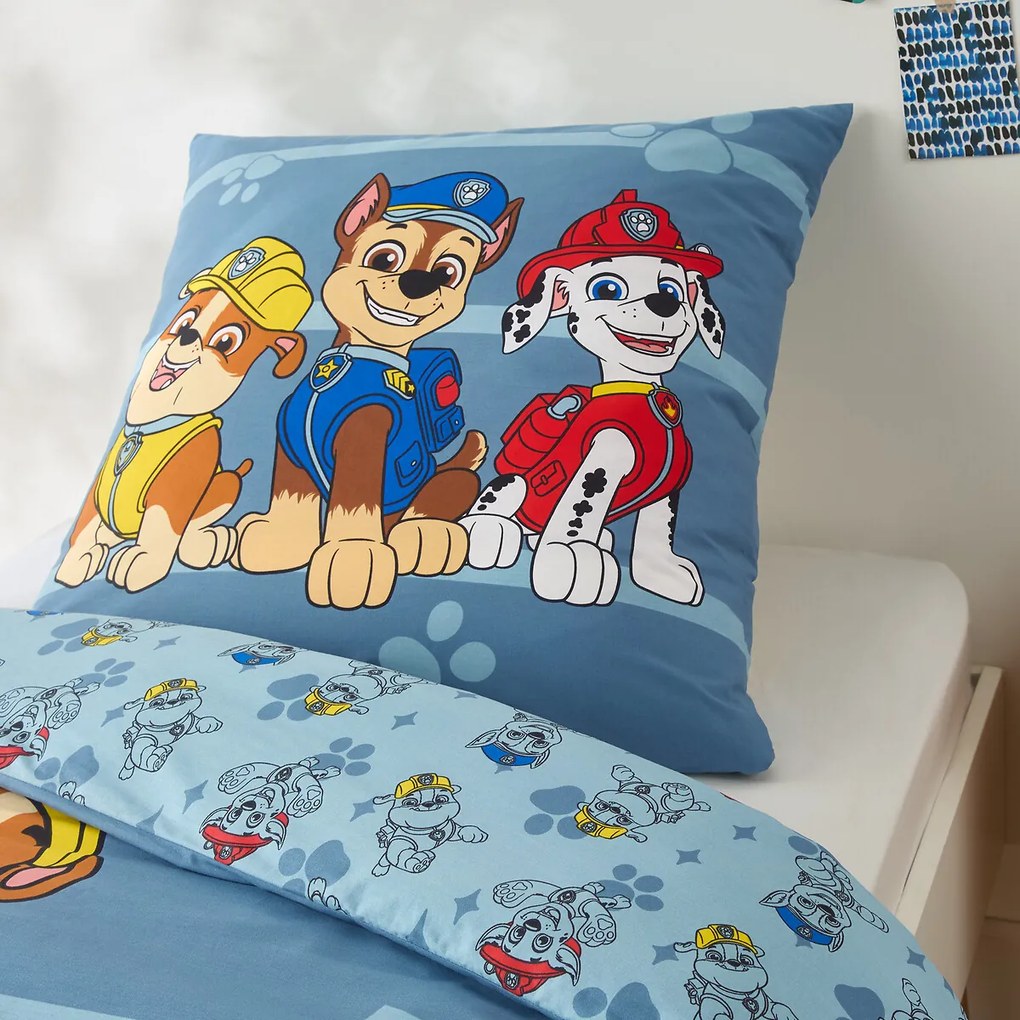 Beddenset voor kinderen, katoen, PAW Patrol