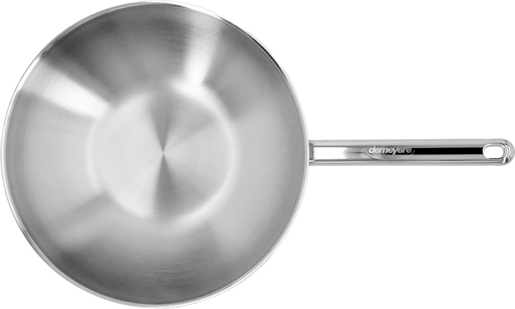 Demeyere Apollo 7 Wok vlakke bodem 30 cm - Apollo 7 - Demeyere
