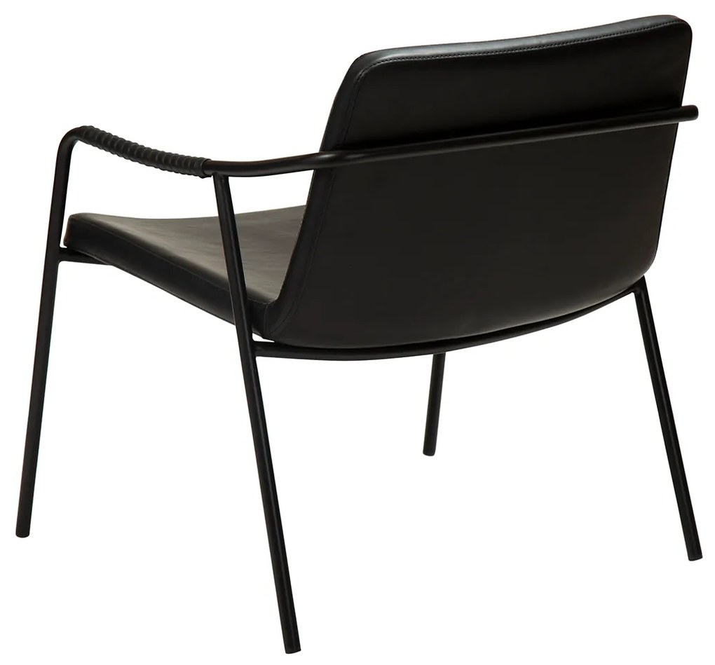 Dan-Form Boto Design Fauteuil Zwart Kunstleer