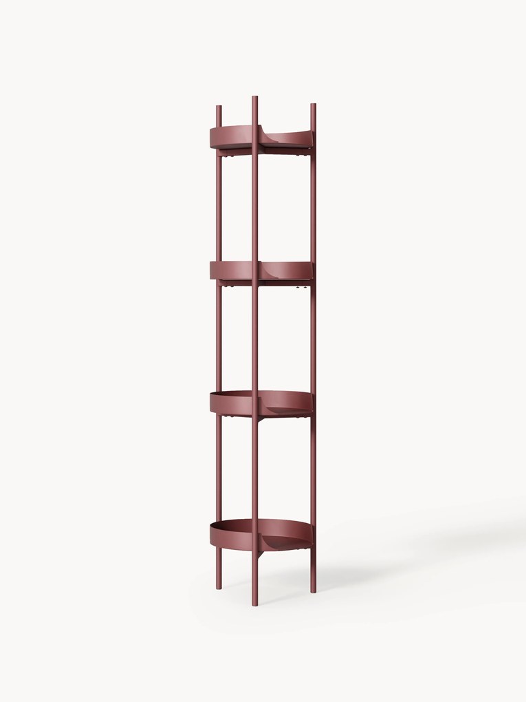 Slank metalen wandrek Taru