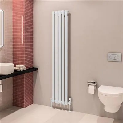 Eastbrook Tunstall radiator 35x180cm 750W wit mat