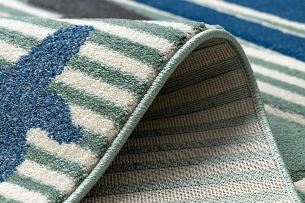 Tapijt PETIT SAIL Boot , ZEILBOOT groen