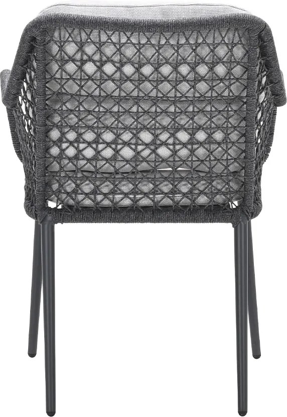 Garden Impressions Pemba tuinstoel - donker grijs