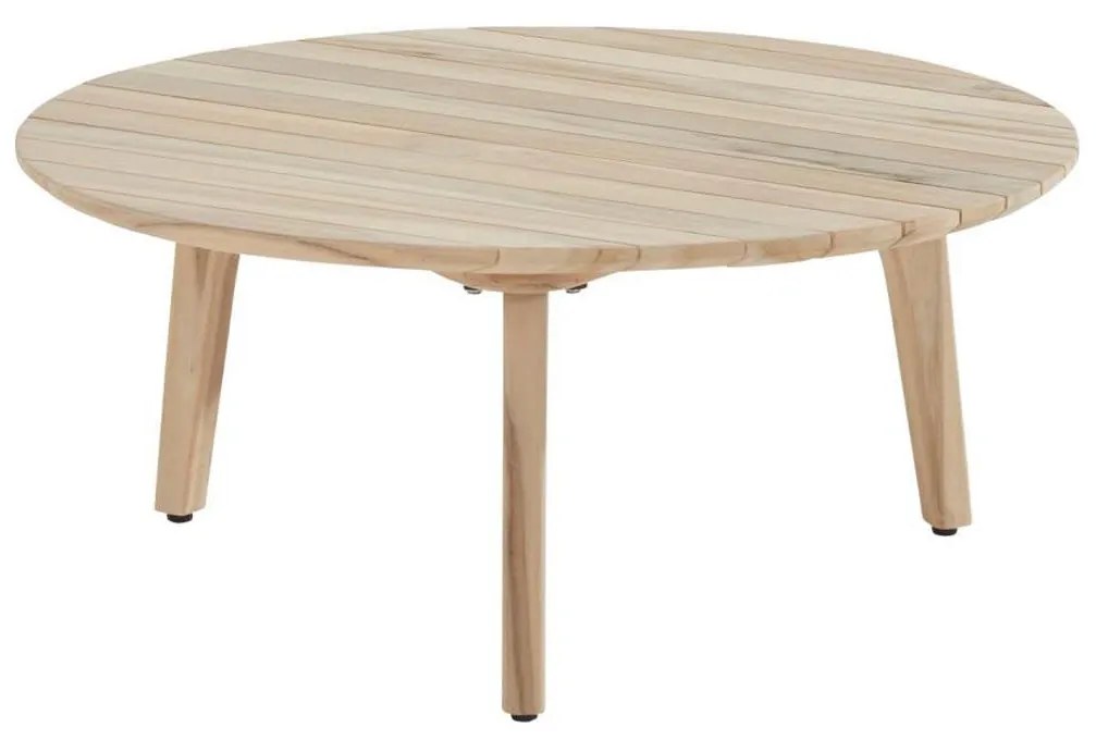 4 Seasons Outdoor Gabor salontafel teak Ø 90 cm SALE  Loungetafel    houtkleur weerbestendig