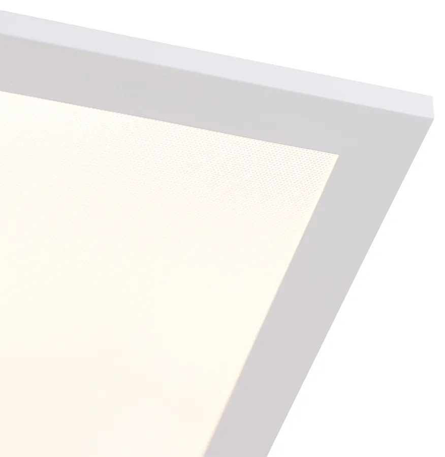 Led paneel voor systeem plafond wit rechthoekig incl. LED dimbaar in kelvin - Pawel Modern Binnenverlichting Lamp