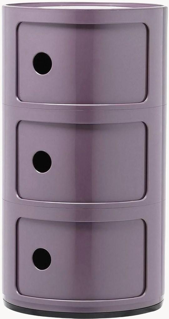 Design container Componibili, 3 modules, H 59 cm