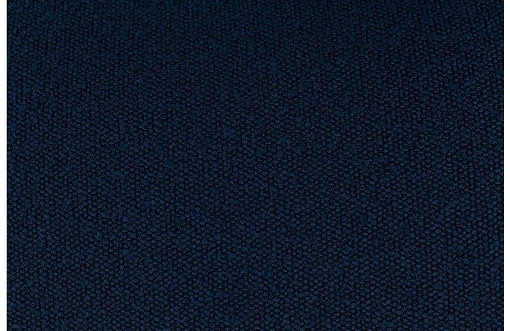 Goossens Hoekbank Odette blauw, stof, 1,5-zits, stijlvol landelijk