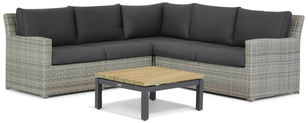 Hoek loungeset 5 personen Wicker Grijs Garden Collections Giardino/Riviera