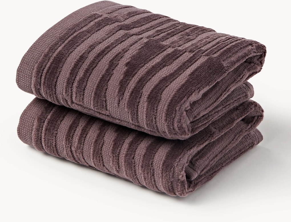 Fluwelen handdoek Petra, in verschillende formaten