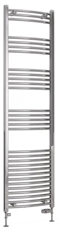 Eastbrook Wendover gebogen handdoekradiator 50x180cm 540W chroom