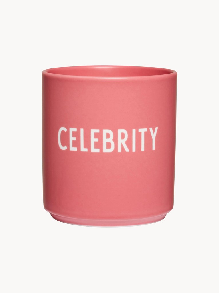 Design beker Favourite CELEBRITY met opschrift