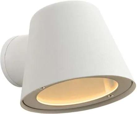 Lucide LED wandlamp buiten DINGO IP44 - wit - 14,5x11,5x9 cm - Leen Bakker