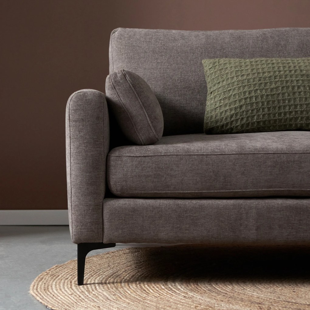 Fauteuil Grijsbruin Stof