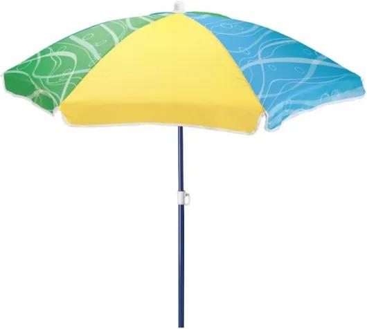 Parasol Seaside 106,7 cm geel/blauw/groen