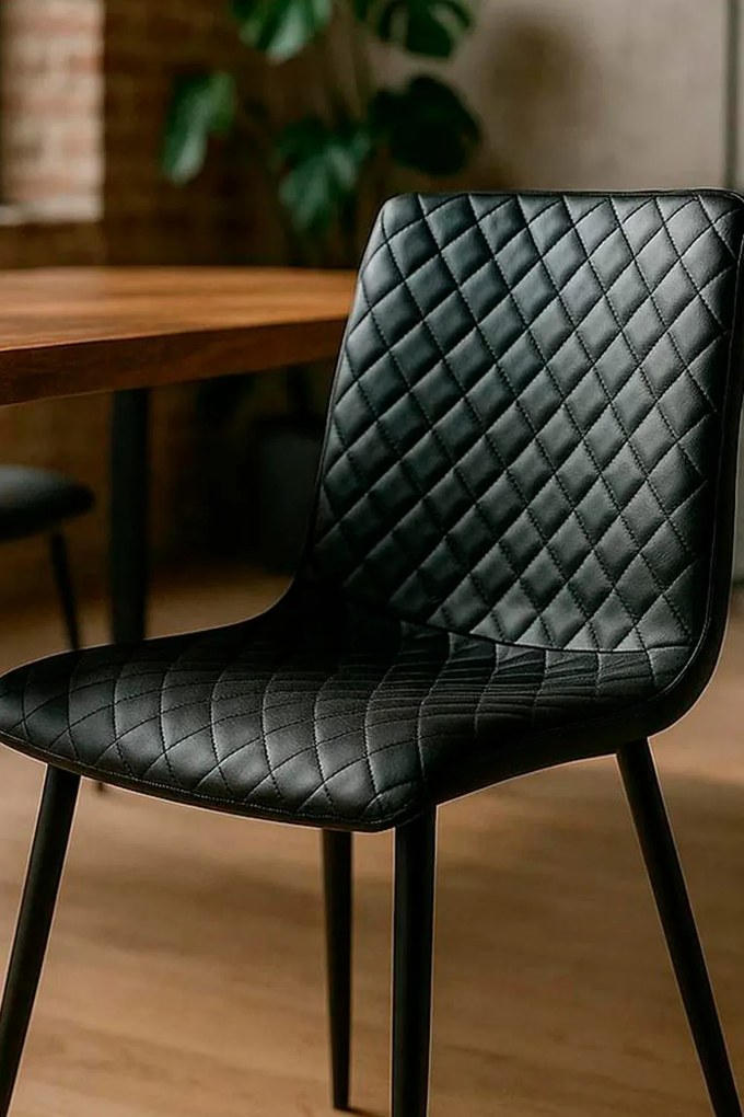 Rom Leatherette Stoel