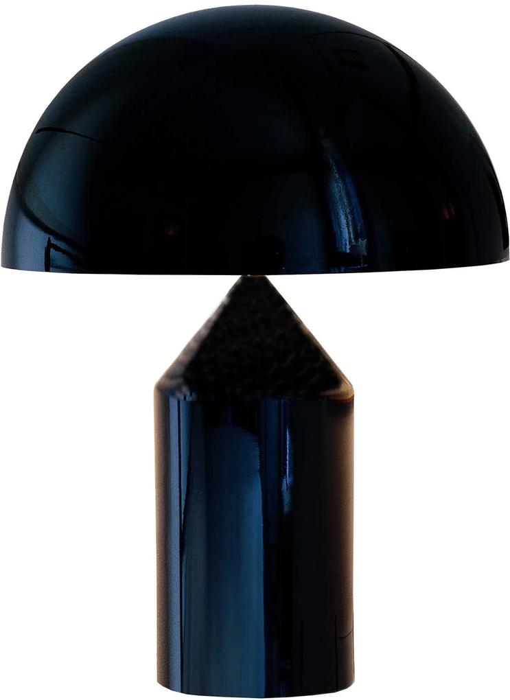 Oluce Atollo 50 Metal tafellamp zwart