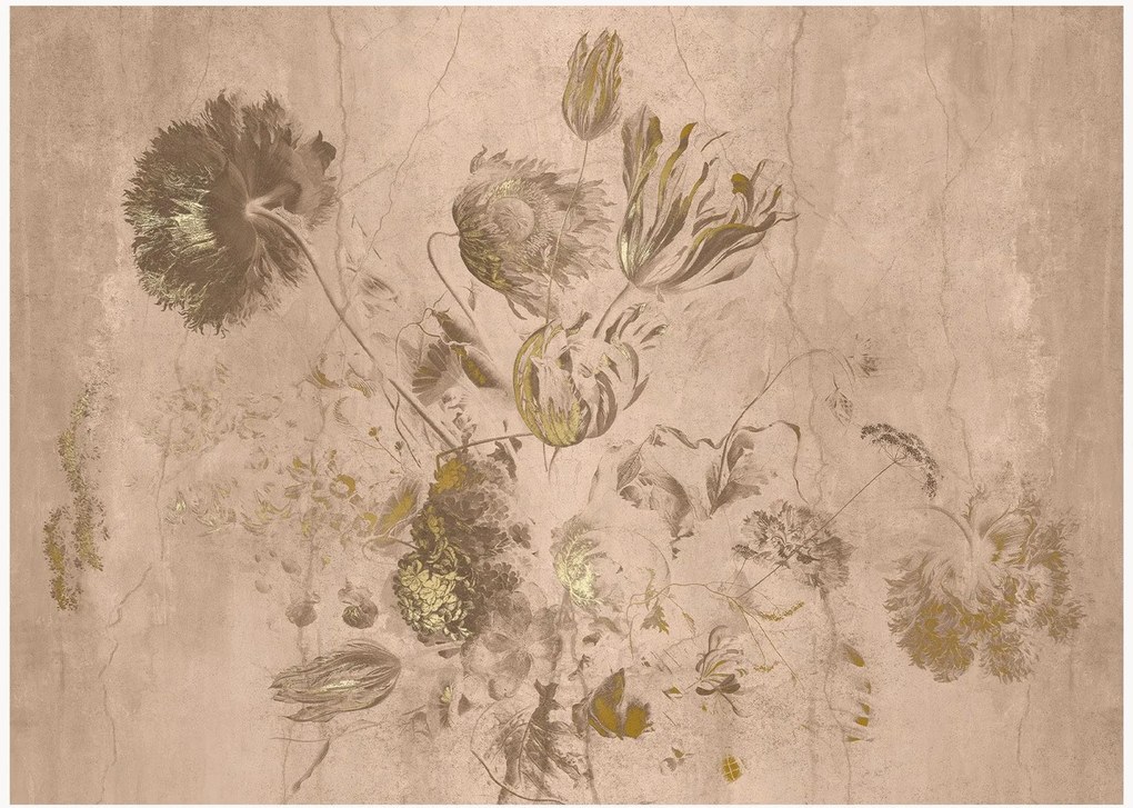 Behang Fresco Flowers High Gloss