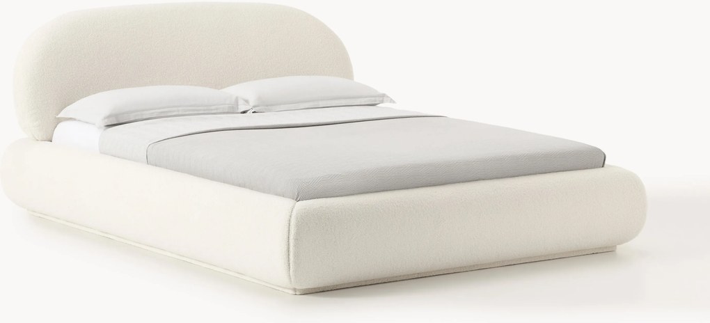 Teddy gestoffeerd bed Alba