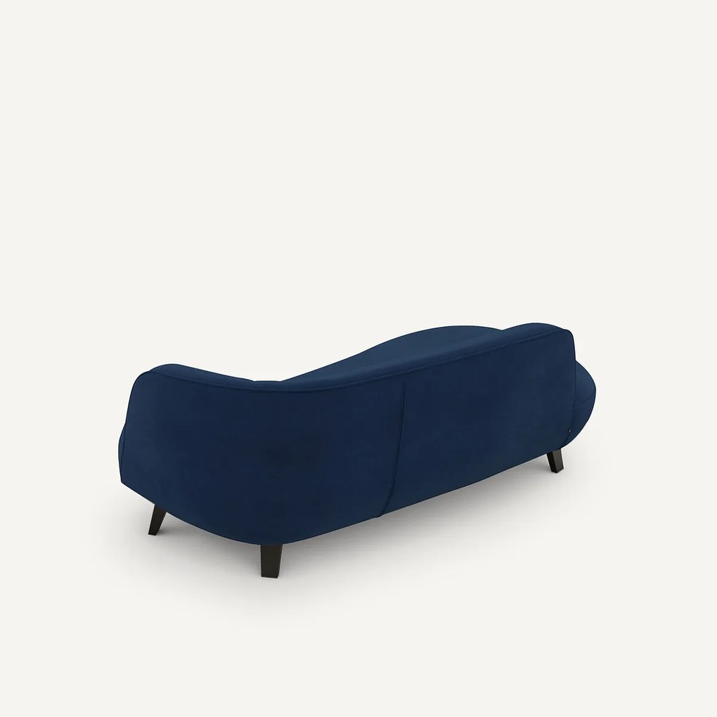 Slaapbank, fluweel, ROSEBURY, ontwerp Emmanuel Gallina