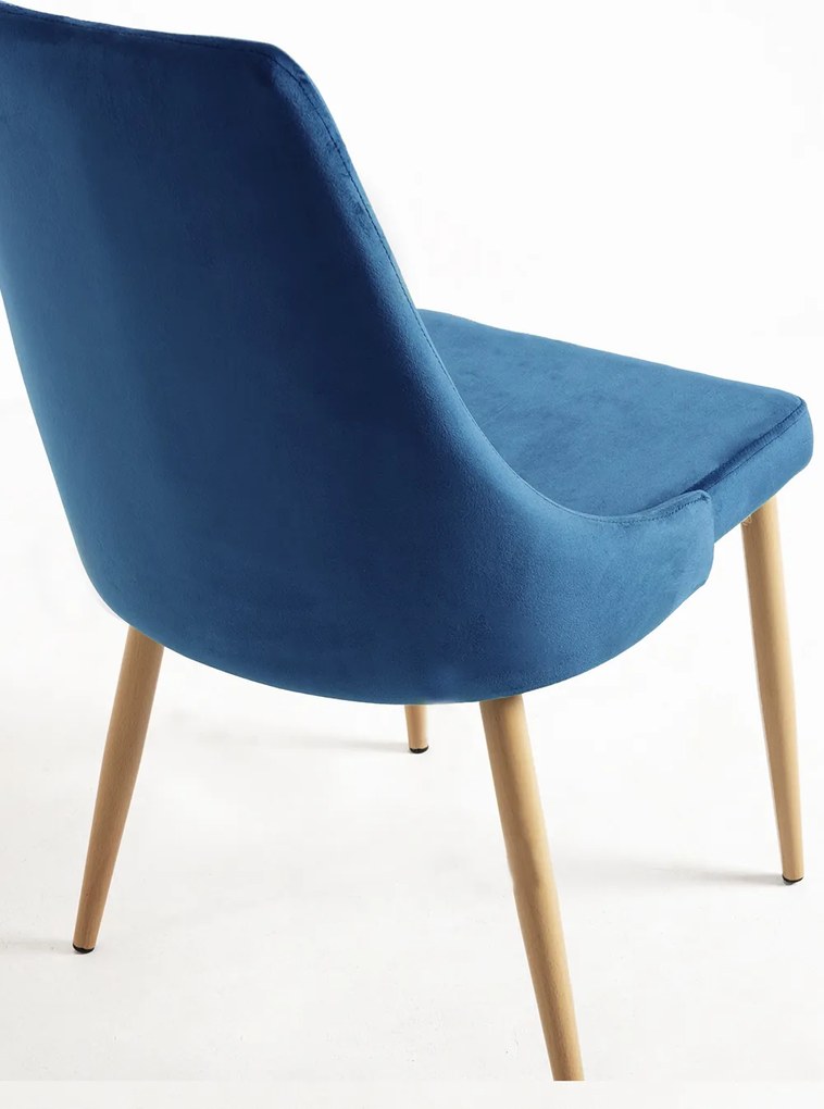 Set 4 Stoik Wood Stoelen