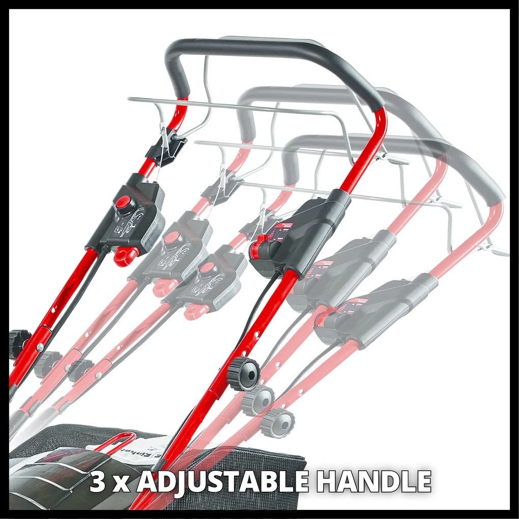 Einhell GE-CM 36/47 S HW Li Solo Accu Grasmaaier – 47 cm – Zonder accu’s en lader