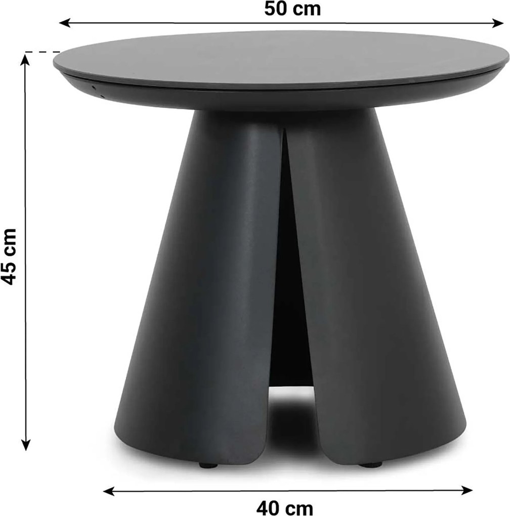 Hoek loungeset 5 personen Rope Grijs  Santika Furniture Santika