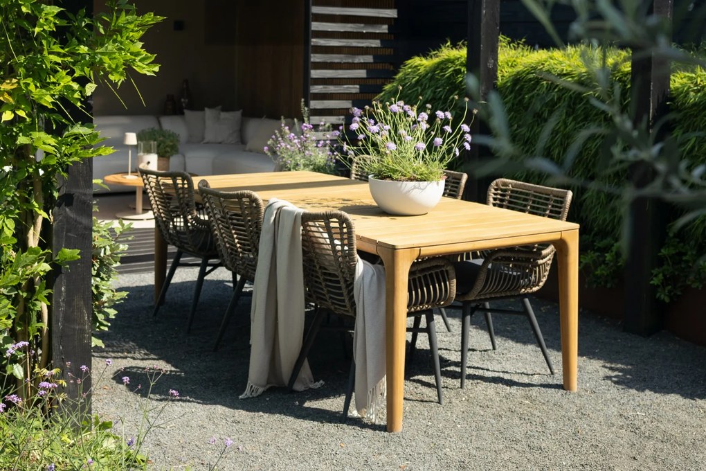 Jasmine - Natural / Liam tuinset - 240x100 cm.