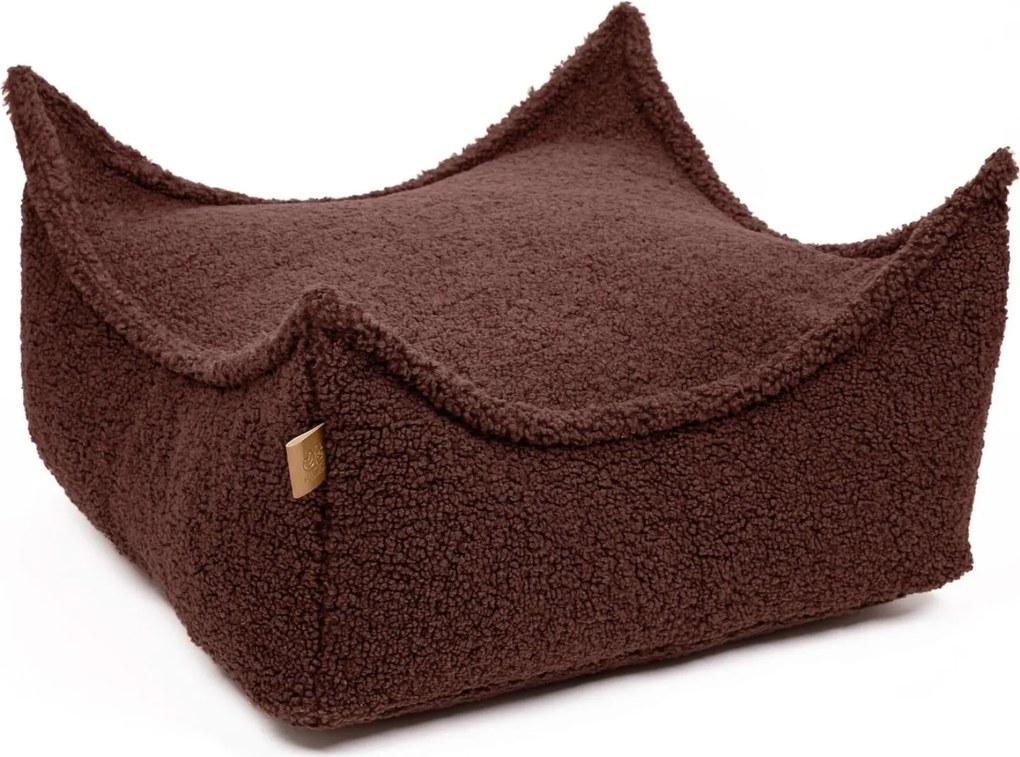 Vierkante Kinderpoef Bearly Teddy - Bruin
