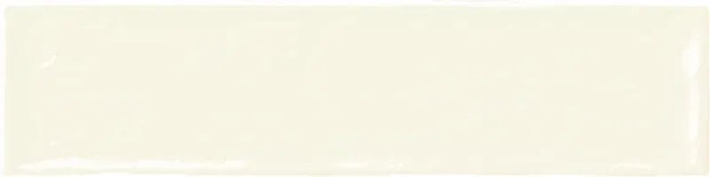 Jabo Moos wandtegel ivoor handvorm 6.5x26cm glans