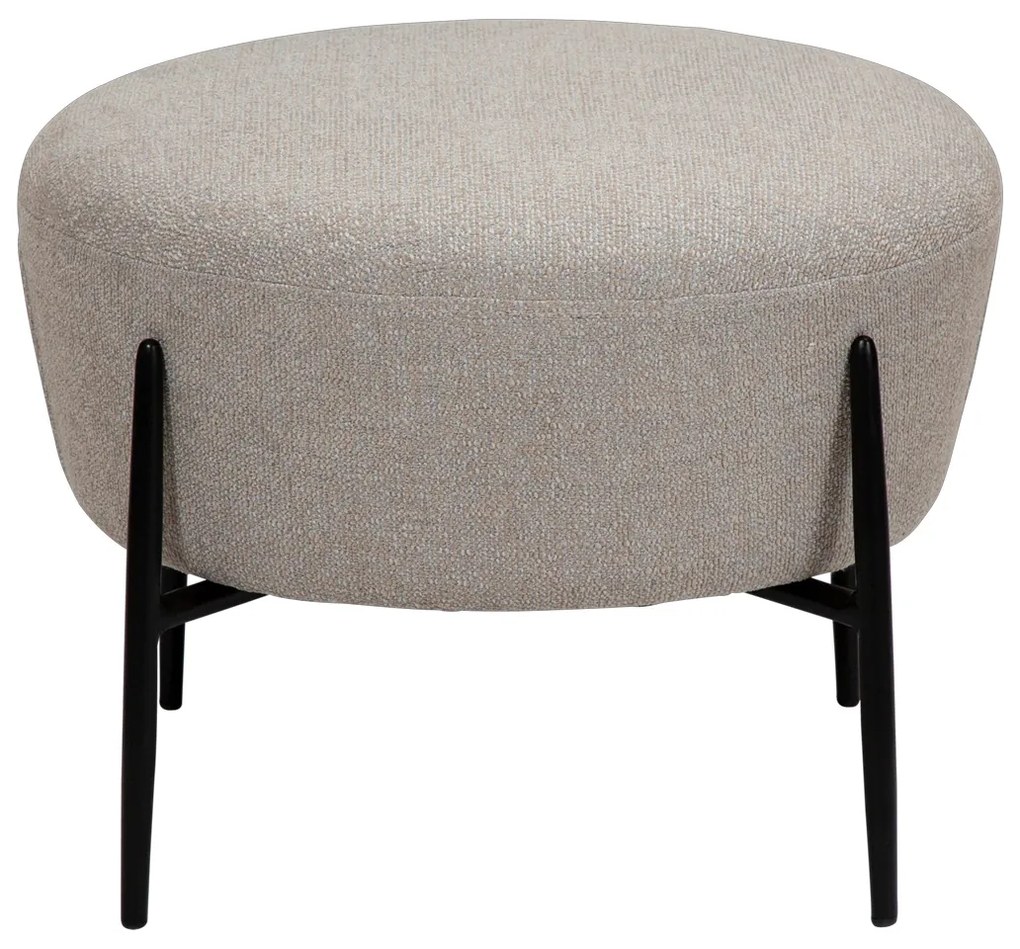 Dan-Form Orbit Ronde Poef Boucle Cashmere