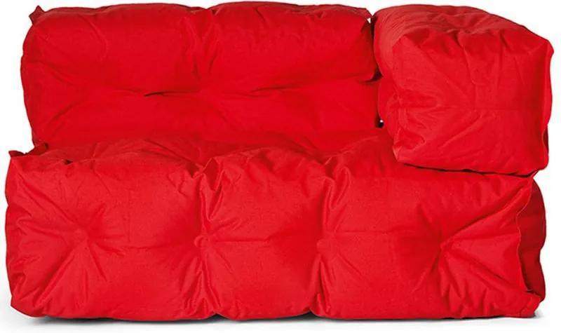 Sitting Bull Couch Armleuning Rechts - Rood