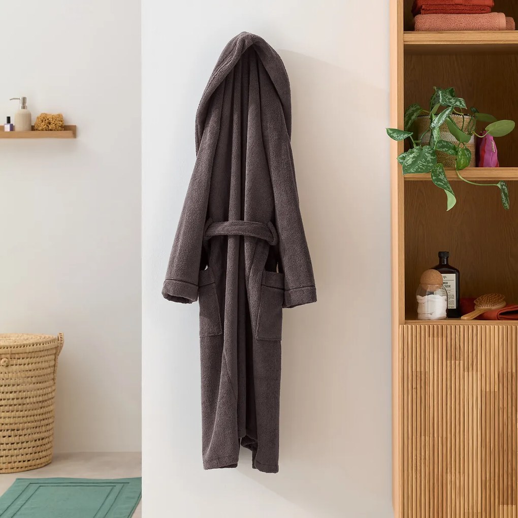 Badjas voor volwassenen van gekamd katoen 400 g/m², Victor
