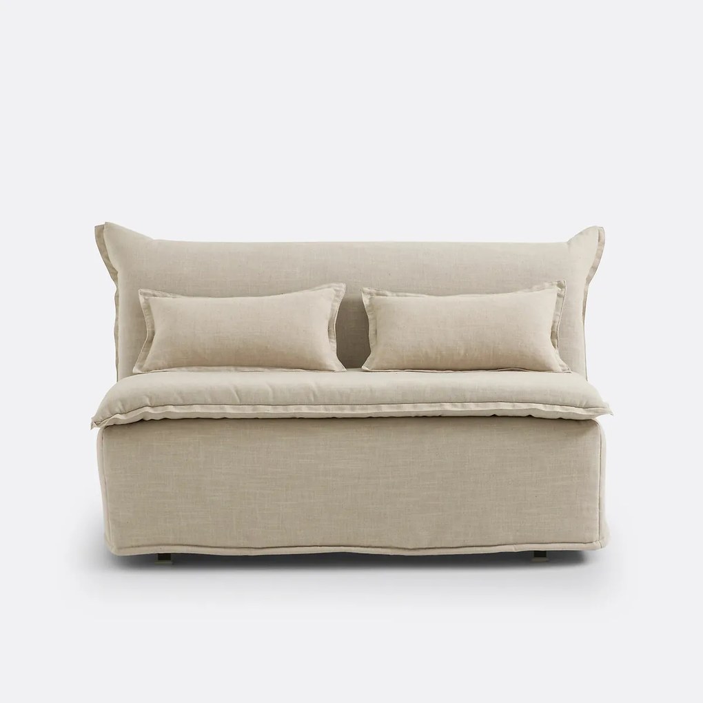 Bankstel BZ polyester mix, mousse 10 cm, Olona