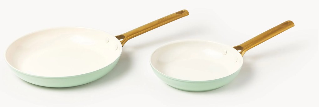 Braadpannen Padova met antiaanbaklaag, 2-delig