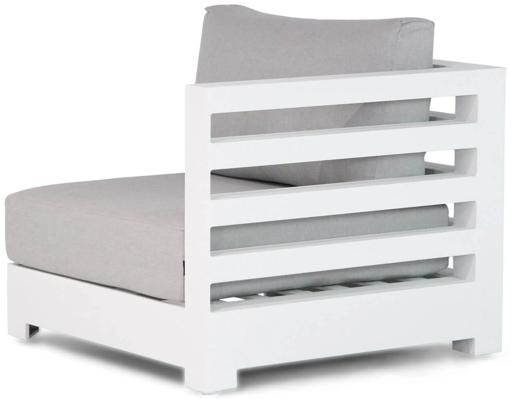 Hoek loungeset 5 personen Aluminium Wit  Santika Furniture Santika Phantom