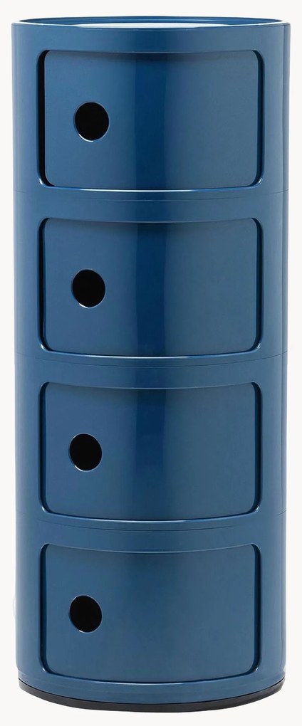 Design container Componibili, 4 modules, H 77 cm