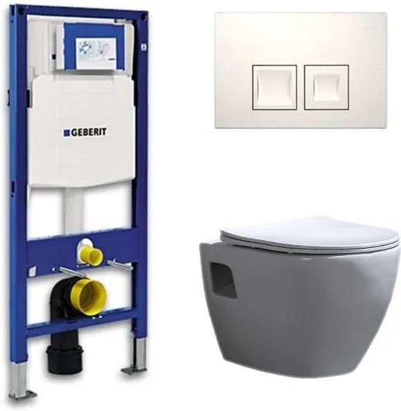 Geberit Up 100 Toiletset - Inbouw WC Hangtoilet Wandcloset - Daley Flatline Geberit Delta 50 Wit
